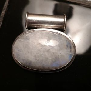 Moonstone & Sterling Silver Pendant